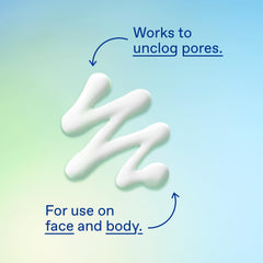 Close-up of cleanser foam removing impurities from pores
