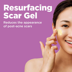 Differin Scar Gel hydrates to soften scars and surface imperfections.
