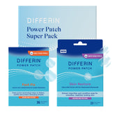 Differin Power Patch Fast Fix patches close-up for quick emerging pimples