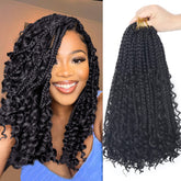 Diha Goddess Box Braids crochet hair pack for natural full-head look