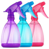 DilaBee 12oz spray bottles three-pack front view for easy organization and quick tasks.