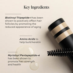 DIME eyebrow gel tube demonstrates clear hold for natural brows