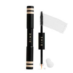 DIME Beauty Boost Duo packaging closeup for travel-friendly design