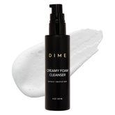 DIME Beauty Creamy Foam Cleanser packaging highlights sustainable design for daily use