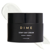 DIME Beauty Dewy Day Cream tube ready for a hydrating morning routine.