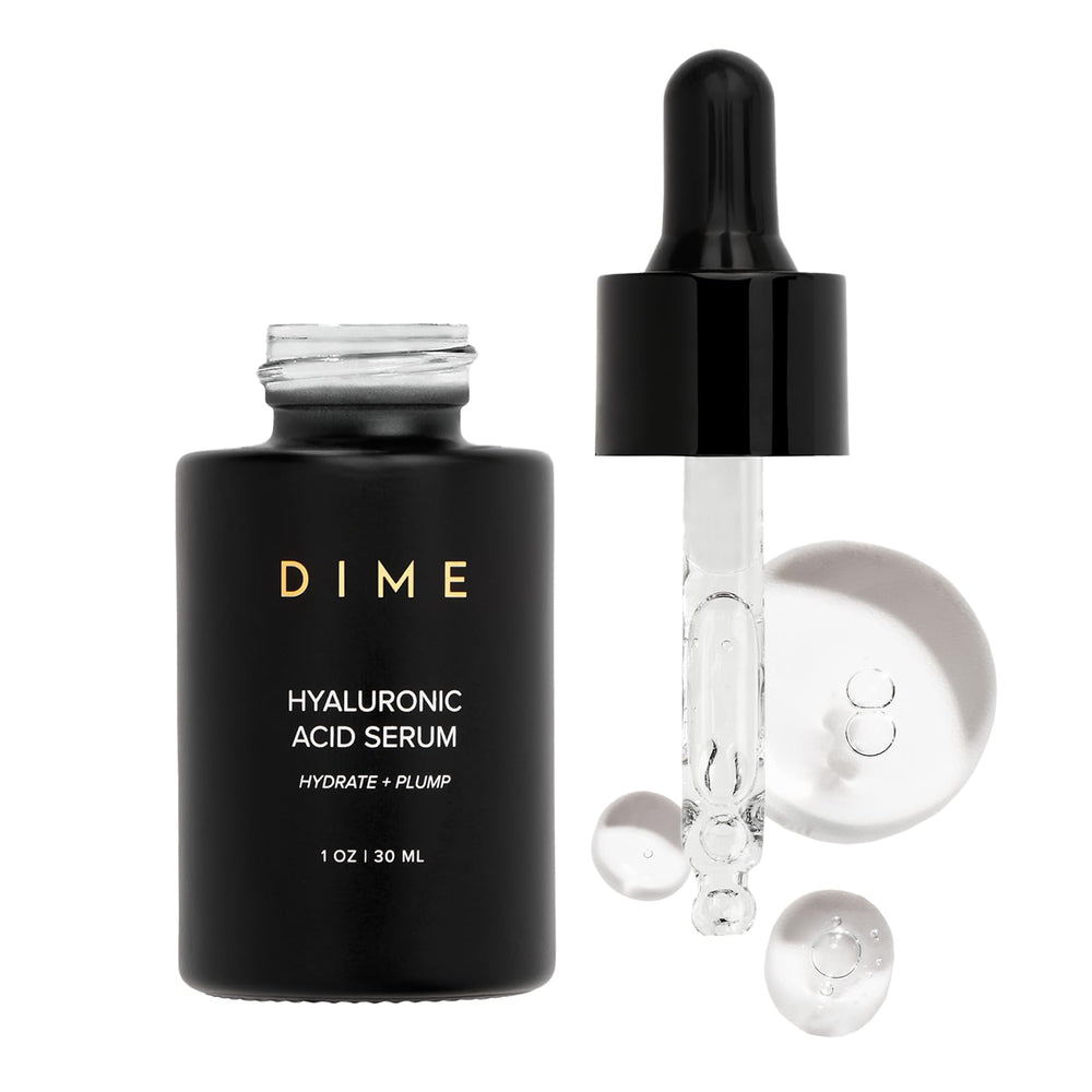 DIME Beauty Hyaluronic Acid Serum bottle front for daily hydration