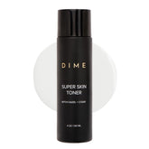 DIME Beauty Super Skin Toner bottle shows alcohol-free hydration benefiting pores