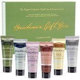 DincherBel Snowy Black Sandalwood hand cream pour highlights hydration for dry skin.