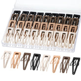 Dingion double-grip hair clip metal snaps 60pcs offers secure hold.