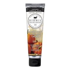 Dionis Goat Milk Skincare travel-size cream close-up highlighting rich hydration
