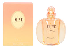 Dior Dune eau de toilette bottle 100ml shows sleek design for everyday luxury.