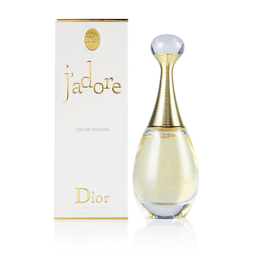 Dior J'adore Eau de Parfum bottle, ideal for elegant evening wear