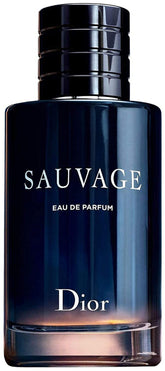 Dior Sauvage bottle front view highlighting signature scent for everyday confidence.