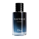 Dior Sauvage Parfum bottle front, premium design for daily confidence.
