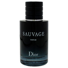 Dior Sauvage Parfum box display highlights luxe packaging and gift-ready presentation.