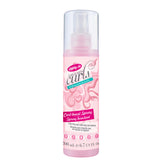 Dippity Do Curl Boost Spray bottle delivers lightweight frizz control for glossy curls.