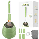 Ditefun electric makeup brush cleaner machine front view shows portable storage for travel convenience.