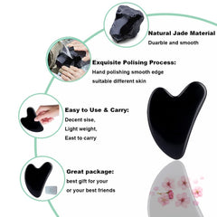 Ditind Gua Sha full-body massage tool supports full-body relief and trigger point work.