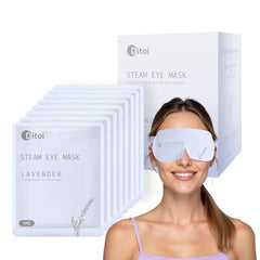 Ditoi steam eye mask hyaluronic-acid-infused layer visible for moisturizing relief