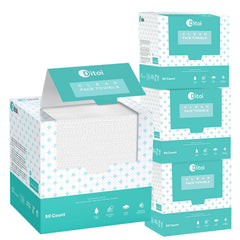 Ditoi Face Towel pack overview showing 10x12 inch disposable towels for daily cleansing