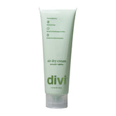 Divi Air Dry Styling Cream bottle image highlights frizz control for natural textures.