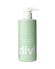 Divi Hydrating Conditioner bottle promotes lasting hydration for silky, easy-to-manage hair.