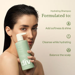 Divi Hydrating Conditioner travel bottle aids detangling on trips