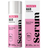 Divine Derriere Razor Bumps roll-on bottle applying cooling relief after shaving