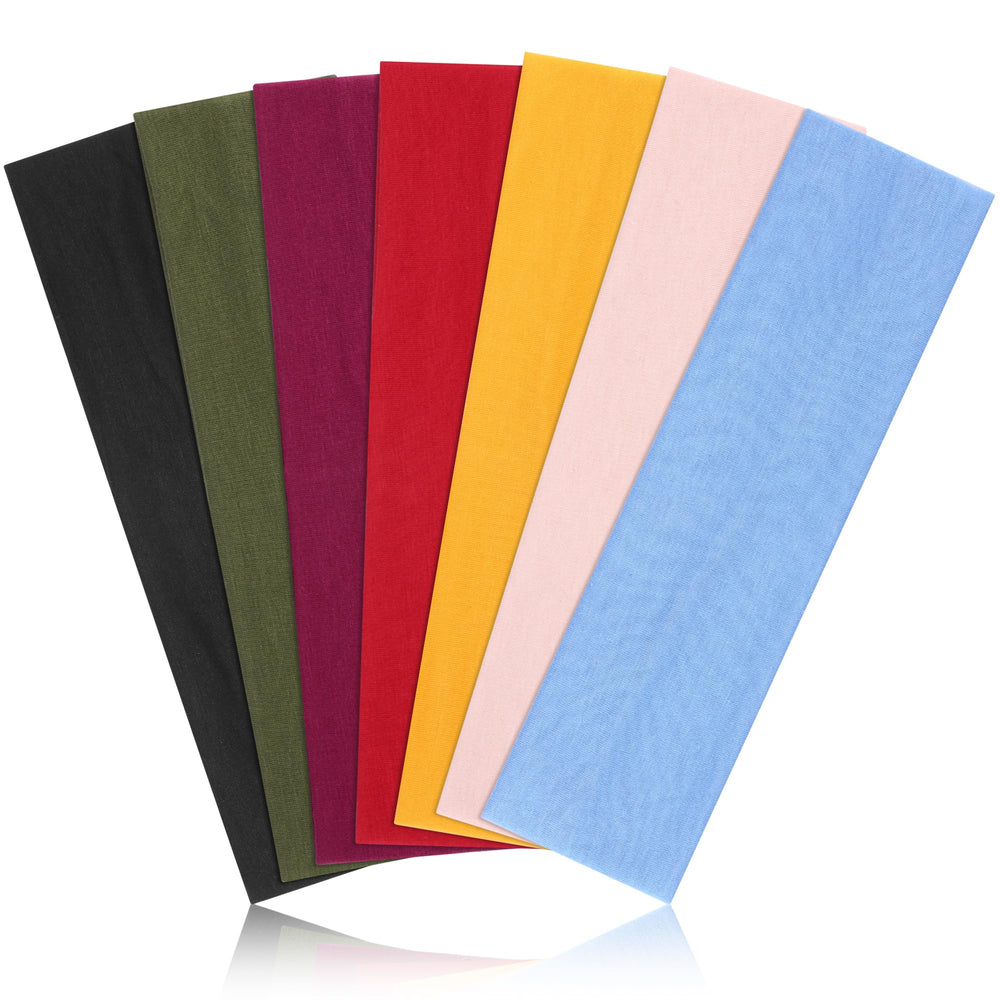 DiyJibb headbands in black show breathable cotton blend for workouts