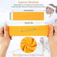 DiyJibb headbands in white keep face dry during workouts