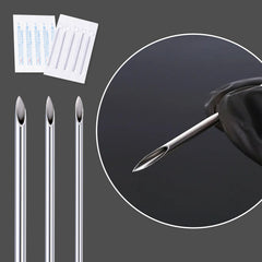 DJCIW laser-cut tip closeup enhances piercing precision and comfort.