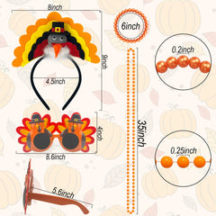 Dkomekii turkey sunglasses side view, playful photo prop.