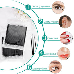 Aplicadores micro para maquillaje de Dming, uso multipropósito y limpio