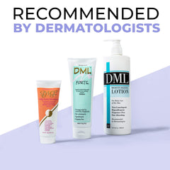 DML Daily Facial Moisturizer on skin during application demonstrates quick absorption and non-greasy finish.