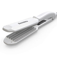 Dmriektu hair crimper demonstrates voluminous 80s-inspired waves for modern looks