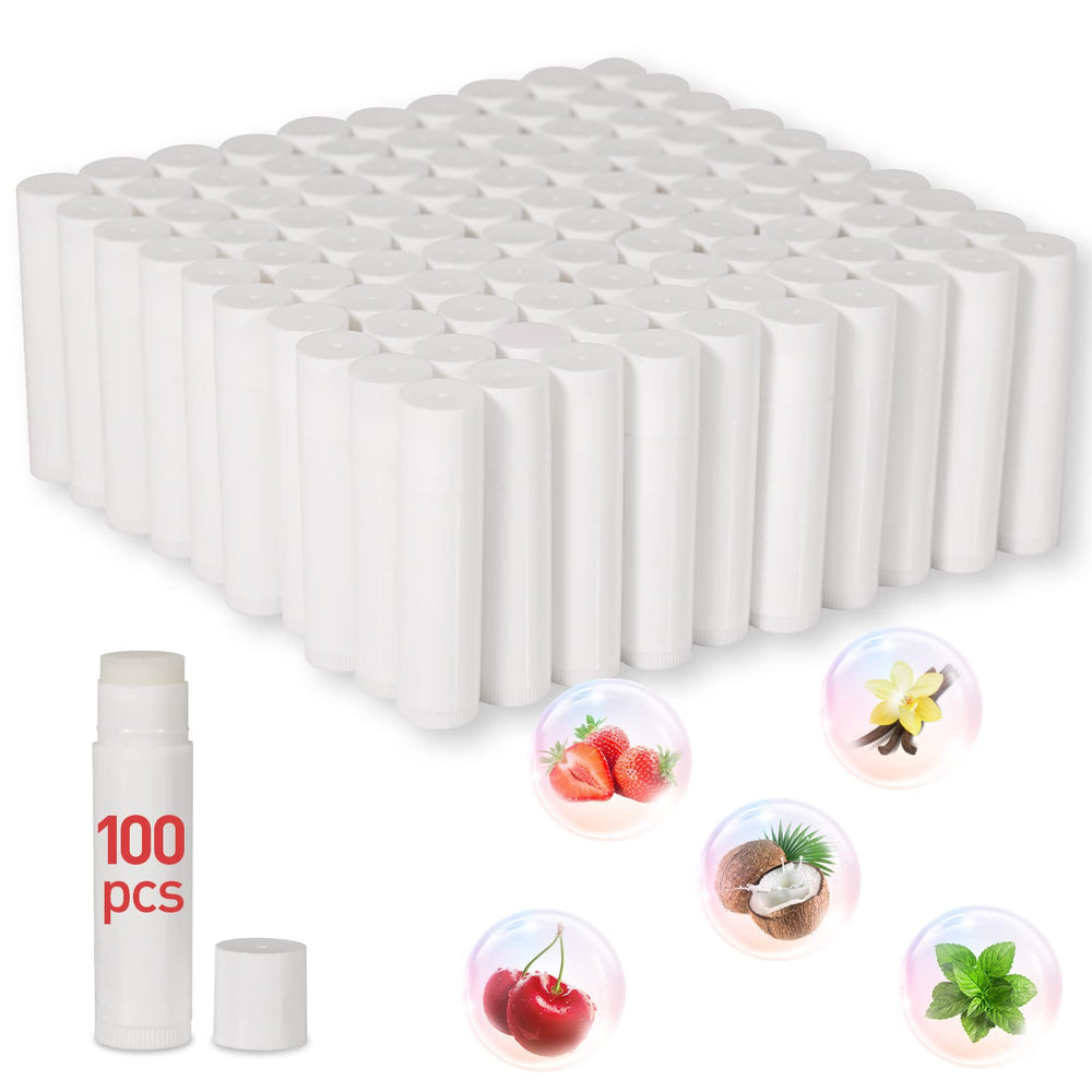 DMSKY lip balm bulk five-flavors kit in box for easy flavor identification.