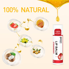 Dmsky lip balm mango flavor nourishes lips with tropical moisture and subtle aroma.