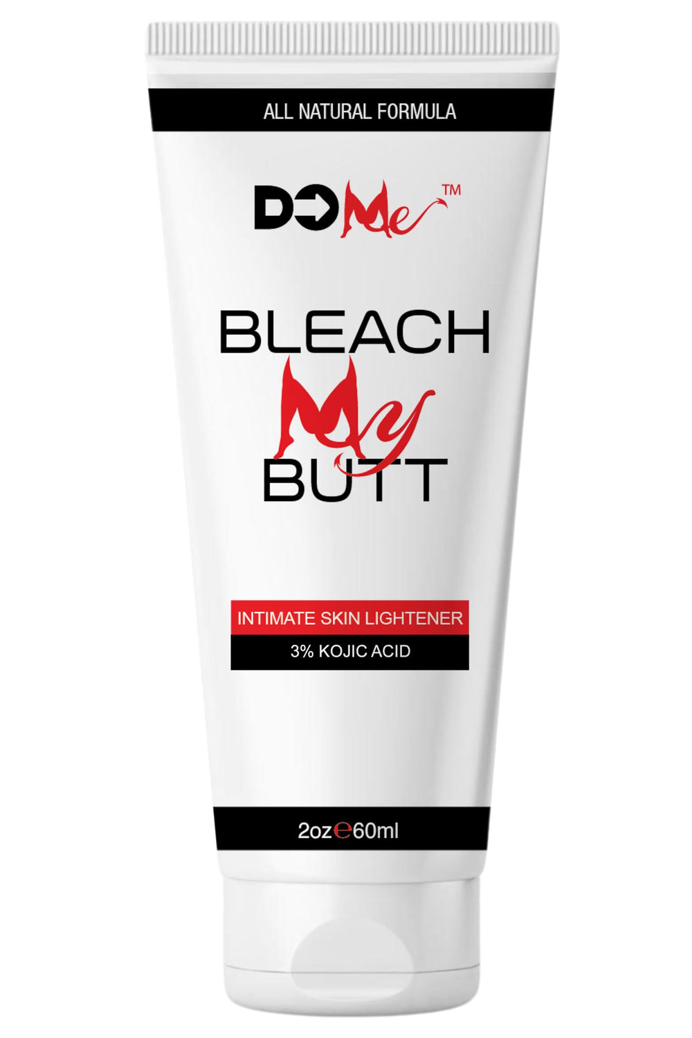Do Me Intimate Skin Lightening Cream bottle highlighting gentle brightening for sensitive areas