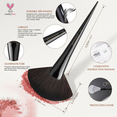 Docolor Classic Black handle and ferrule design adds chic, durable appeal