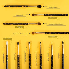 Docolor eyebrow brush helps define brows with clean strokes