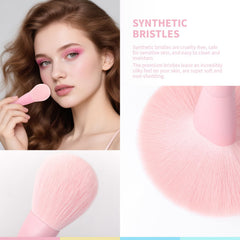 Docolor powder and blush brush delivers seamless powder application