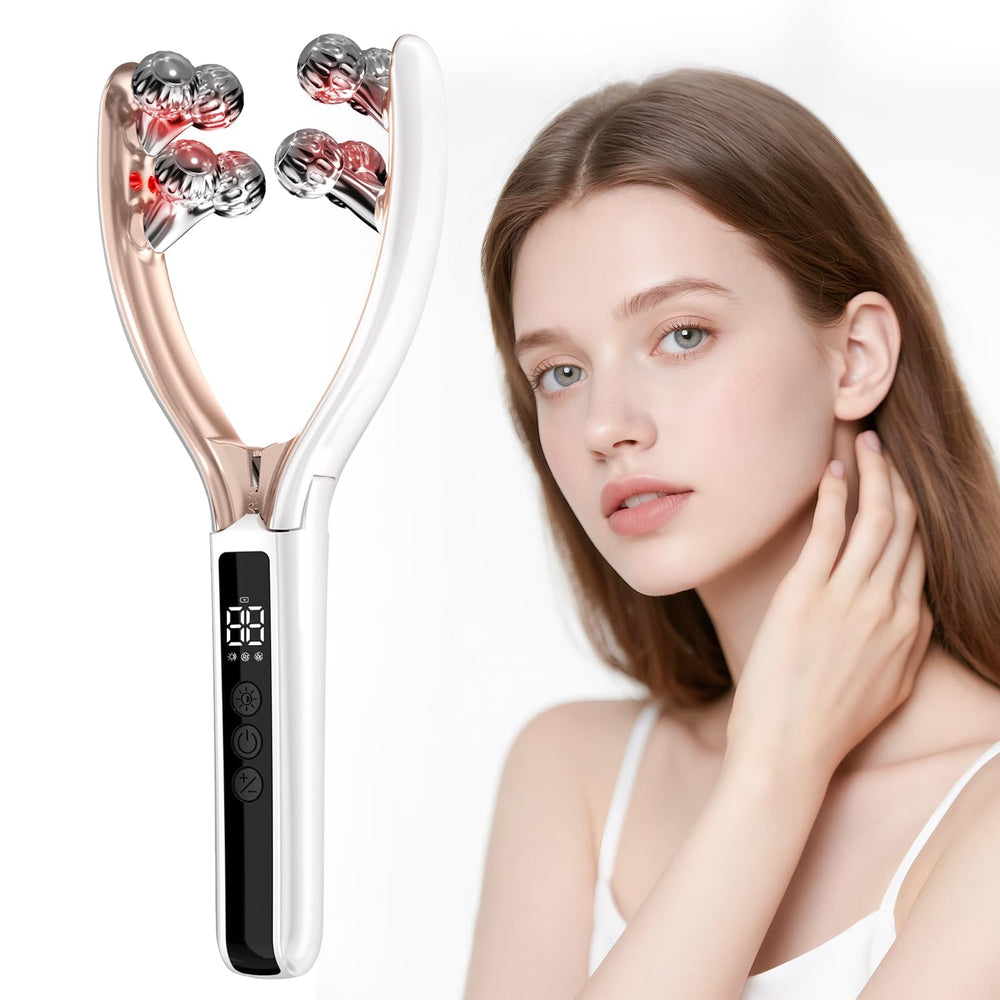 Doge&Vollar facial massager compact design for easy home or travel skincare sessions.