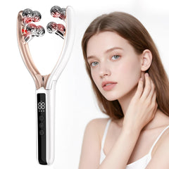 Doge&Vollar facial massager compact design for easy home or travel skincare sessions.