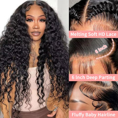 Dokihis virgin Brazilian hair 200 density wig for full, tangle-free volume
