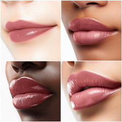 Dolly Beauty Heaven's Kiss lipstick fragrance label notes lychee-rose-vanilla for sensory appeal