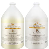 Dominican Magic Coconut Detangler Shampoo 1Gal bottle pour for hydrating dry hair.