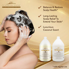 Dominican Magic coconut-oil-aloe-vera image highlighting deep moisture and scalp nourishment.