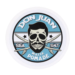 Don Juan Sea Salt Matte Pomade texture swirl demonstrates matte finish and grip