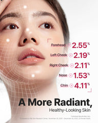 DONGINBI Red Ginseng texture close-up shows lightweight serum.