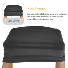 Donna Collection gorra mujer spandex, vista trasera para estilo versátil.